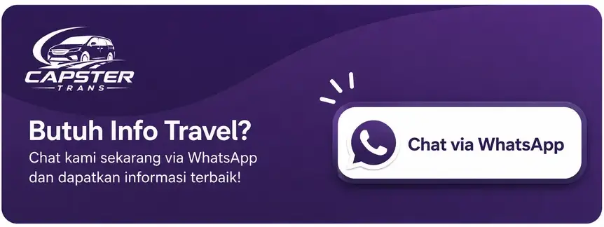 pemesanan Travel Cilacap Kudus via whatsapp 0895-1970-1457